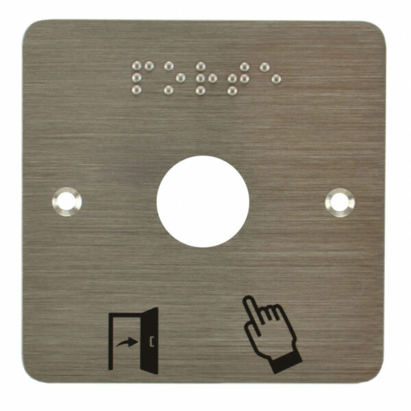 Boutons poussoirs acier inoxydable