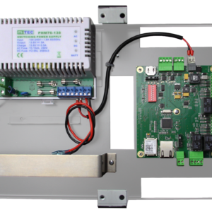 Centrale 2 lecteurs - avec alim Com Bus et IP/