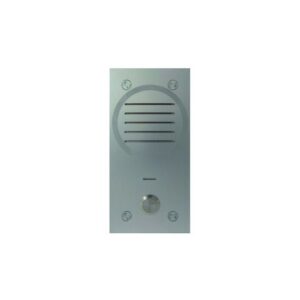Interphone AUDIO 1 bouton d’appel - pose en encastrement - finition inox